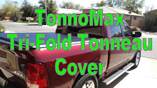 TonnoMax TriFold Tonneau Cover Full Unboxing and Install [upl. by Datha]