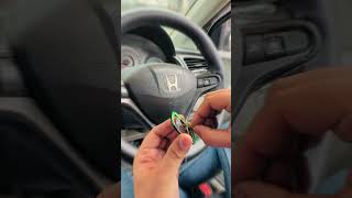 Glossy black emblem instllation foryou automobile hondacity [upl. by Botzow]