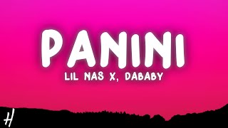 Lil Nas X  Panini ft DaBaby Lyrics [upl. by Gona876]