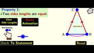 Isosceles Triangle Properties [upl. by Blackburn611]