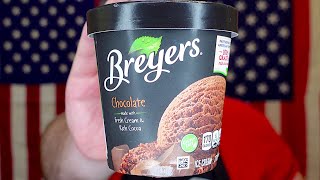 Breyers Chocolate Ice Cream Review [upl. by Dailey123]