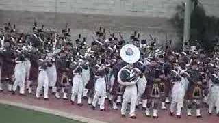 Virginia Military Institute at the 2007 Rose Parade Bandfest [upl. by Ahsyen456]