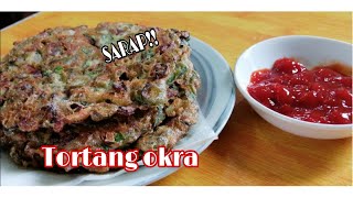 TORTANG OKRA panlasang pinoy easy recipe [upl. by Anneh]