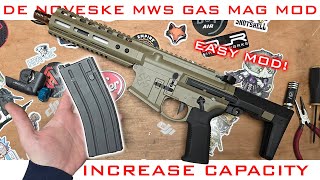 DE Noveske Ghetto Blaster MWS Magazine Gas Mod [upl. by Ellezaj]