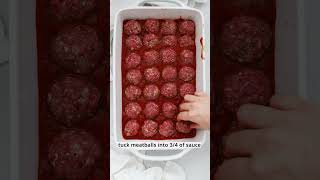 Easy GlutenFree Meatballs Baked Meatballs Recipe [upl. by Trakas]