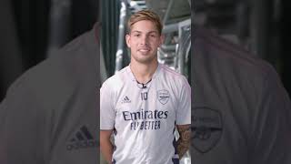 Emile Smith Rowe quotThe funniest person at Arsenal isquot 😂 shorts short [upl. by Ayrotal]