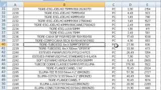 Excel  PROCV  Procura Vertical em banco de dados [upl. by Ilanos]