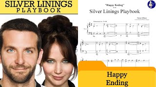 Silver Linings Playbook  quotHappy Endingquot  Danny Elfman with sheets [upl. by Admana]