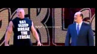 Brock Lesnar Entrance Pyro Fail Monday Night Raw 07042014 [upl. by Nicki]