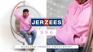 Jerzees 996 5050 NuBlend Fleece 133 oz Pullover Hoodie  BlankClothingca [upl. by Sadie333]