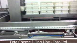 Insol Dairy Machinery  Feta Cheese Production  Filling Line [upl. by Briant]