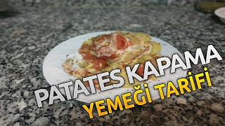 PATATES KAPAMA YEMEĞİ TARİFİ✅👨‍🍳😋💯 [upl. by Noman823]