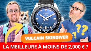 🔵 VULCAIN SKINDIVER Charles RACONTE sa montre et CLASSE les alternatives [upl. by Machutte975]