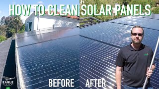 How to Clean Solar Panels [upl. by Kurth]