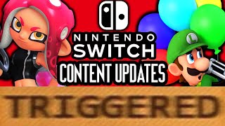 How Nintendo Switch Content Updates TRIGGERS You [upl. by Eylrahc]