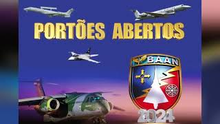 BASE AÉREA DE ANÁPOLIS Portões Abertos 2024 baseaereadeanapolis esquadrilhadafumaça fab [upl. by Diarmuid]