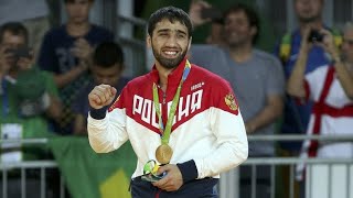 Khasan Khalmurzaev 81 kg Final Rio Olympic Games 2016 [upl. by Qiratla]