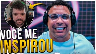 RONALDO FENÔMENO AGRADECE GAULES pela sua PRIMEIRA LIVE [upl. by Mirella]