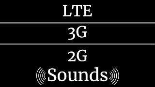 What Does LTE 3G and 2G Sound Like [upl. by Ofilia]