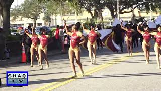 BethuneCookman FULL 2024 Homecoming Parade With Left View of ALL High School Marching Bands [upl. by Anua]