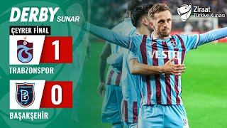 Trabzonspor 10 Başakşehir MAÇ ÖZETİ Ziraat Türkiye Kupası Çeyrek Final   28022024 [upl. by Ahsaelat]