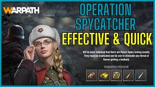 Warpathfinder Complete Operation Spycatcher effective and quick [upl. by Annehcu524]