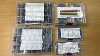 All Value Component CapacitorTransistorResistorPF amp Potentiometer Electronicsproject99 [upl. by Zoldi]