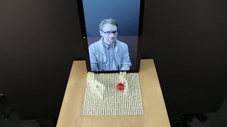 inFORM  Interacting With a Dynamic Shape Display [upl. by Slrahc654]