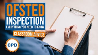 Ofsted Inspection  Everything You Need to Know [upl. by Nauqyaj]