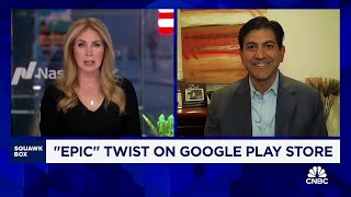 Former White House CTO Aneesh Chopra on Epic Games antitrust win against Google [upl. by Eintruoc]