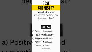 GCSE Science  Metallic Bonding [upl. by Yrro]