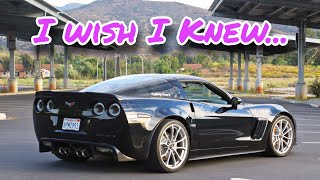 First Time Corvette Owners Must Watch This Video  C6 [upl. by Roede]