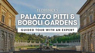 Florences Palazzo Pitti amp Boboli Gardens  Guided Tour [upl. by Deehsar]