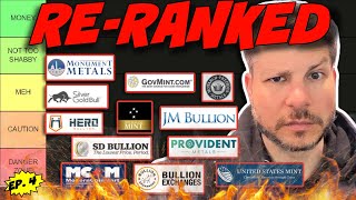 RANKING The BEST Online Silver and Gold Dealers BEST to WORST Revisited [upl. by Nitnert]