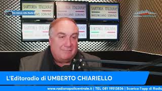 LEDITORIALE DI UMBERTO CHIARIELLO 2011 quotSperiamo che MAZZARRI 20 abbia tenuto il cuore anticoquot [upl. by Dorella761]