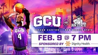 GCU Mens Basketball vs New Mexico State Feb 9 2019 [upl. by Llewoh]