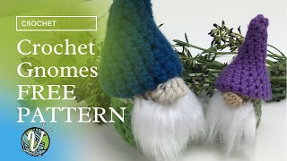 Gnomes  FREE CROCHET PATTERN [upl. by Thury]