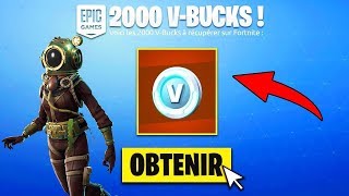 DÉBLOQUER LES 2000 VBUCK GRATUITS de la SAISON 8 [upl. by Nidroj]