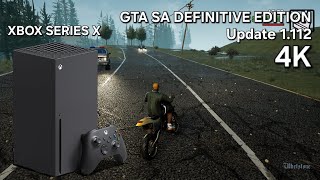 GTA San Andreas Update 1112  XBOX SERIES X  4K Gameplay [upl. by Sinnod]