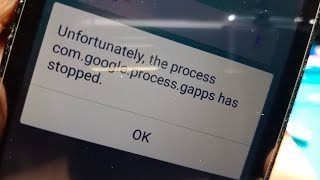 unfortunately the process com google process gapps has stopped [upl. by Arracahs91]