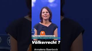 Völkerrecht  Annalena Baerbock [upl. by Ahsatin987]