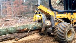 Three skidders Follow the leader [upl. by Adrianna]