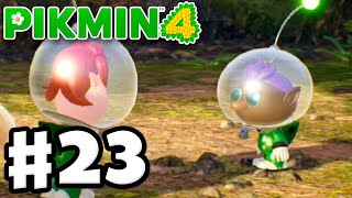 Pikmin 4  Gameplay Walkthrough Part 23  Bernard Is Back Misshapen Pond Night Expedition [upl. by Boyes]