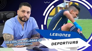 Lesiones deportivas El Dr Melgarejo advierte sobre riesgos y cuidados [upl. by Hollington]