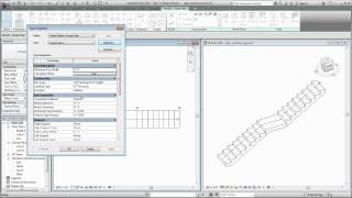 Autodesk Revit Defining Construction Types for Stairs [upl. by Atilol]