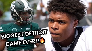 IT WAS A MOVIE 🎥 🔥 2 Cass Tech vs 3 Southfield  XENITH PREP KICKOFF CLASSIC [upl. by Surtemed]