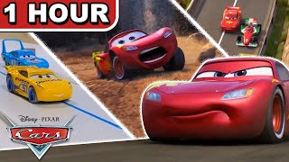 The Best Lightning McQueen Races amp Stunts  Compilation  Pixar Cars [upl. by Arnaldo543]