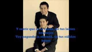 Hermanos Cevallos Erazo  Rosario de besos Lyrics [upl. by Novrej]