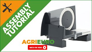 GRAEF G52EU Grey Meat Slicer  Assembly Tutorial Video [upl. by Nayar]