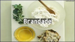 Recipe Brandade [upl. by Nelon]